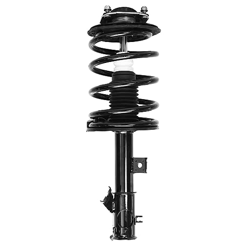 Image of Detroit Axle - 2pc Front Struts for 2003 2004 2005 2006 2007 Nissan Murano, 2 Struts w /Coil Spring Quick Install Ready Struts Shocks Assembly Replacement Suspension
