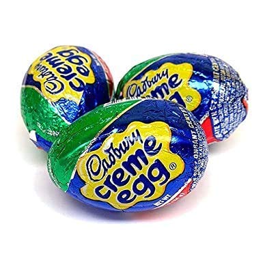 Cadbury Easter Creme Egg 1.2-Ounce Eggs, Perfect For Building Easter Basket (Pack of 24)