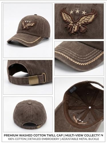 Image of Men's Cotton Baseball Cap, Adjustable Back Closure, Unisex, Casual Style, for Outdoor Lifestyle