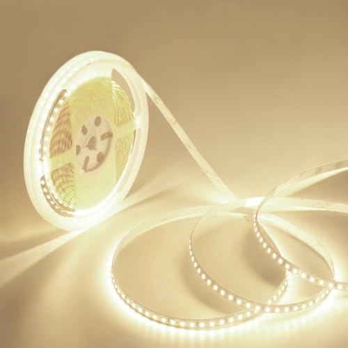 Image of SUYOOULIN LED Strip Lights, SMD 2835 1200 LEDs Light Strips, 33ft /10m 18000LM Flexible AC 110V Waterproof IP68 LED Ribbon Lighting for DIY Christmas Home Indoor Outdoor Decor(Neutral White 4000K)