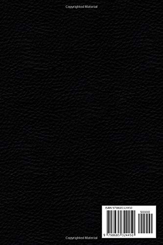 The Moon: Tarot Journal Notebook Lined, Black And Gold (College Ruled, 110 Pages, 9"x6") (Tarot Card Notebook) - Image 2