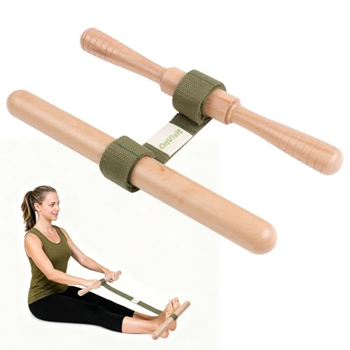 OnVisit Innovative Muscle Stretching Device Adjustable Length Hamstring Stretcher Bring Flexibility Pain Relief Entire Body Easily Perform Yoga and Stretching at Home Office Gym