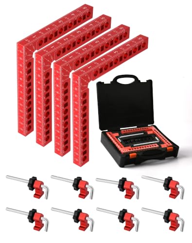 VEXTHYX 4Pack Corner Clamps for Woodworking for Right Angle Positioning