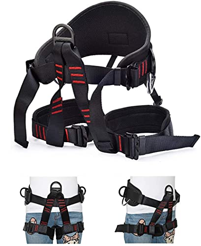 HEEJO Climbing, Safety Safe Seat Belt for Outdoor Tree Climbing, Outward Band Expanding Training Large Size,Climbing Gear
