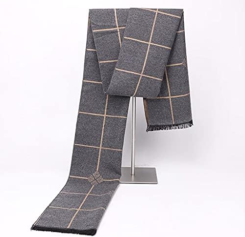 GELTDN Men's Rectangle Scarf Daily Wear As Per Picture Scarf Lattice, Fashion Formal Soft Scarves for Men (Color : C)