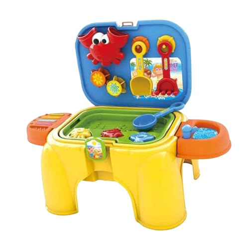 DYNWAVE Beach Sandpit Toys Kids Sand Chair Lightweight Versatile Lovely Sand Water Table Educational Toys for Park Outdoor Activities