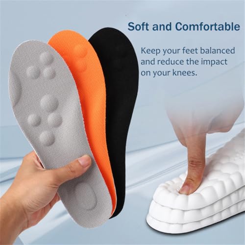 Image of Insoles for Men and Women Cloud Like Sole Inserts with Arch Support Memory Foam (US-Women-5-8.5)