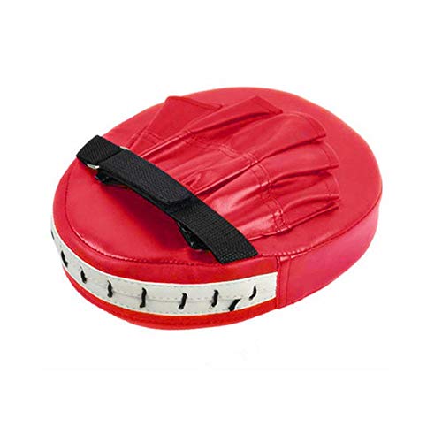 Boxing Gloves Pads for Muay Thai Kick Boxing MMA Training PU Foam Boxer Target Pad Red