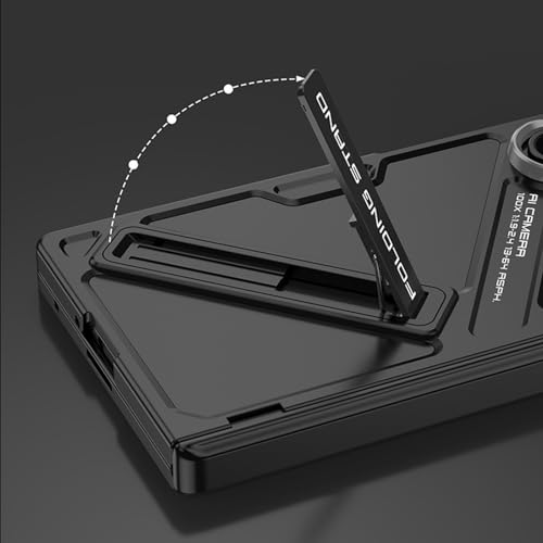 Coque Samsung Z Fold 7 verte avec béquille pour visionner vos vidéos
