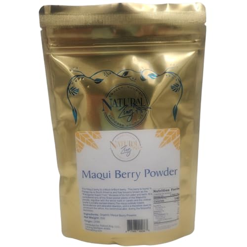 Chilean Maqui Berry Powder | Freeze Dried | Raw | Organically Grown | South American Superfood | Anthocyanins | Maqui Powder