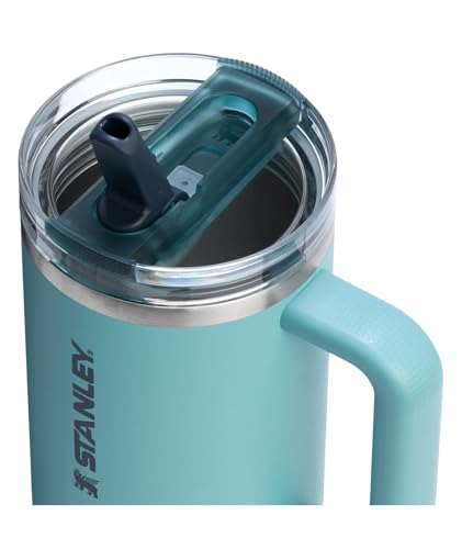Image of STANLEY Quencher ProTour Flip Straw Tumbler with Leakproof Lid 40 oz | Built-In Straw and Handle | Cup Holder Compatible for Travel | Insulated Stainless Steel Cup | BPA-Free | Agave