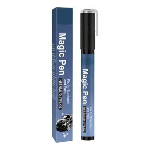 Bolígrafo Eliminador de Arañazos para Coche | Impermeable Portátil Duradero 5 ml - Lápiz Reparador Arañazos Pintura Coche | Para Turismos Camionetas SUV Autocaravanas Motos Scooters Quad y Talleres