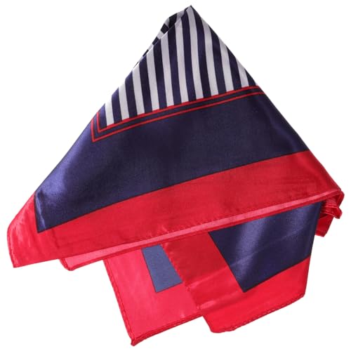 POPETPOP Bufanda De Satén Para Mujer Ligera Pañuelo De Cuello Para Mujer Elegante Accesorios Para Cosplay y Uso Diario Estilo Versátil Tamaño Cuadrado 45x45 Cm