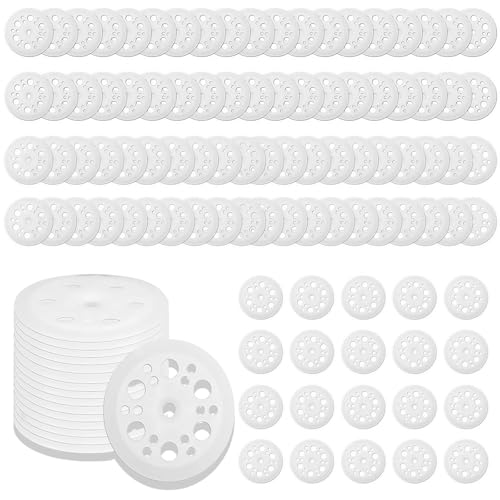 200 tacos aislantes, placas aislantes, arandelas, arandelas blancas para fijación y soporte de placas aislantes