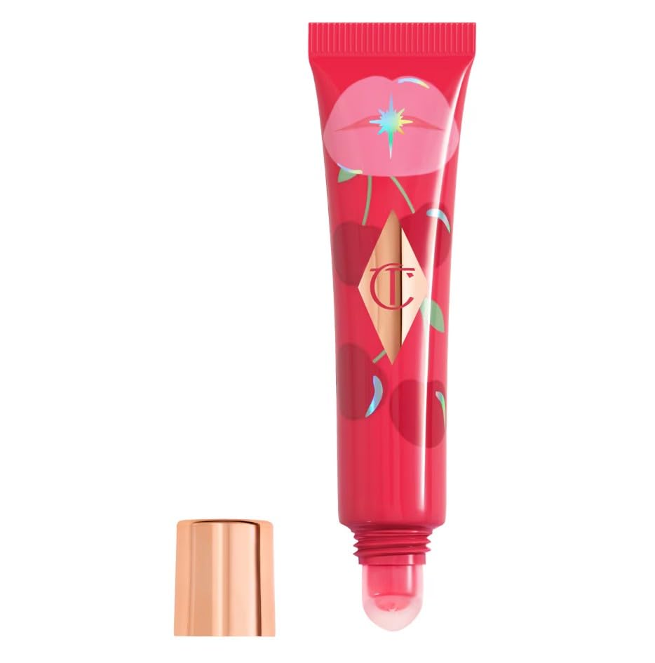 Charlotte Tilbury Original | UNREAL LIPS HEALTHY GLOW NECTAR OIL | Lips Healthy Glow | Brillo labial | 14 ml | by BELLA | sabor Juicylicious (CHERRY GLAZE)