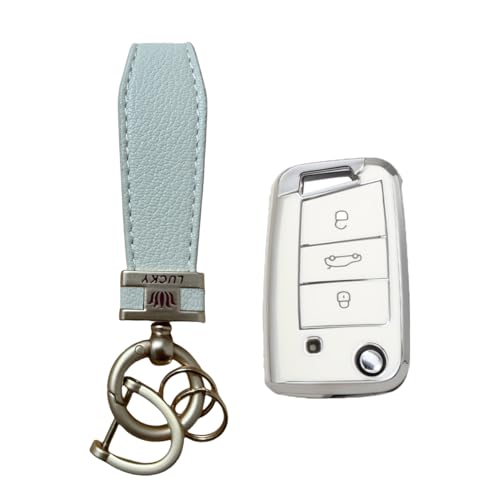 Funda para llave VW Touran evita roturas por caídas y desgaste con TPU flexible