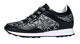 Passionow Christmas 2015 Spring Lace Mesh Increased Within Breathable Sports Causal Shoes(6 B(M) US, Black)