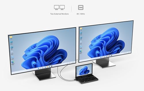 GPD Pocket 3 2025 - Ultra Mobile PC aus Aluminium mit Windows 11, 8 Full HD 180° drehbares Display, i3-1125G4, 16GB LPDDR4x, NVMe 512GB, Wi-Fi 6E Tri-Band, Ethernet 2.5G, Bluetooth 5.3