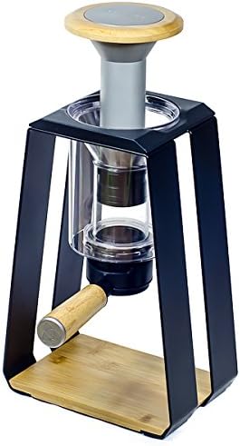 Trinity ONE 3-in-1 Press Drip, Immersion Specialty Coffee Maker, Black