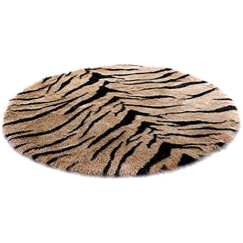 Alfombra de Piel Sintética Estampado Leopardo Cover