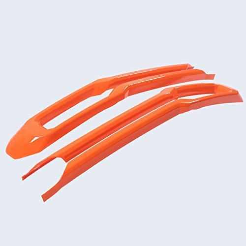 Image of TOYCIDFG Front Grille Cover Trim Strips Compatible with Ford Maverick 2022 2023 2024 2025 Truck Grille Trim Strips Cover Frame Car Decoration Accessories (Orange)