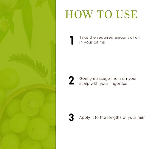 Khadi Natural Pure Amla Hair Oil | Paraben & Mineral Oil Free | Nourishing Formula for Healthy, Strong Hair | Enhances Shine & Reduces Hair Fall- 210 ml