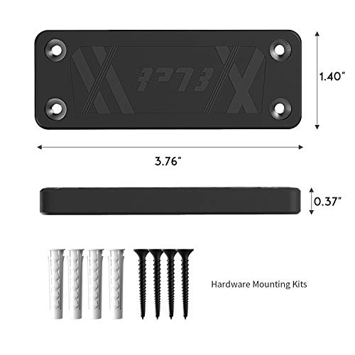 RPNB Magnetic Gun Mount & Holster for Vehicle and Home-HQ Rubber Coated 40 Lbs-Gun Magnet Firearm Accessories.Concealed Holder for Handgun,Rifle,Shotgun,Pistol,Revolver,Car,Safe (2 Packs)