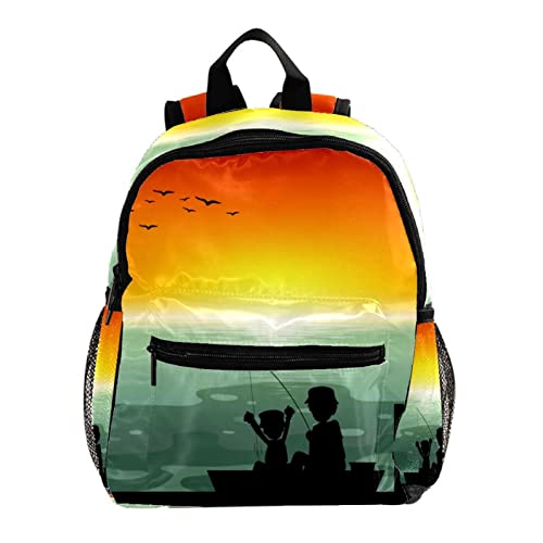 Sac à dos enfant motif tête de mort multicolore idéal pour l'école et les sorties