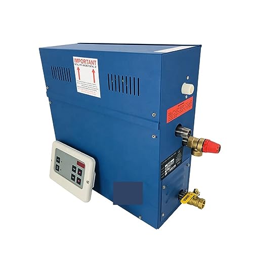 Sauna-Dampfsystem-Generator 3 kW tragbarer Sauna-Dampfbadnerator for Dampfbad mit Controller für Heimdusche, Spa, Saunazubehör