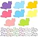 240Pagine Note Adesive Animali, Note Autoadesive, Mini Note Adesive, Note Appiccicose Carine, Note Adesive Colorate aForma Gatto con 20Pezzi Graffette a Forma di Gatto per Ufficio,Regali per Studenti