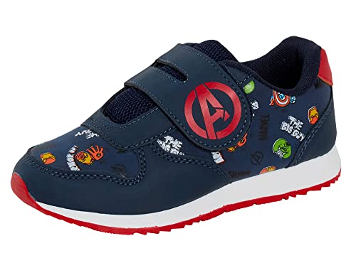 Marvel Avengers Baskets légères pour garçons et enfants avec sangle facile à attacher, multicolore, 24 EU
