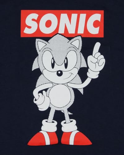 Sonic The Hedgehog Boy's Pop Art Sonic Kids Short Sleeve T-Shirt2