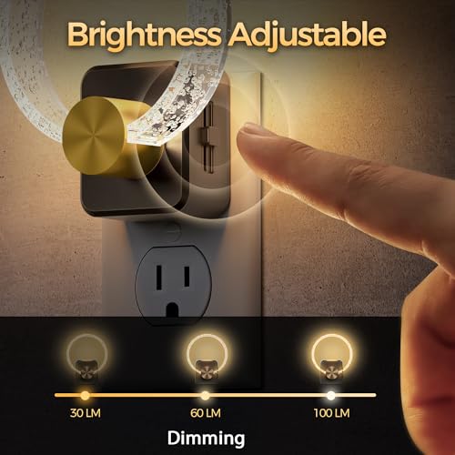 Image of DORESshop LED Night Light, Decorative Night Light Plug Into Wall