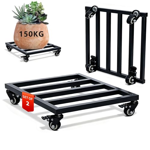 planter caddies metal