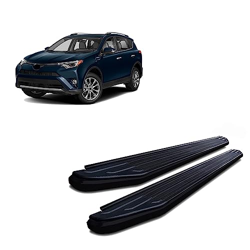 Estribos Running Boards Black Horse Off Road para Toyota Rav4