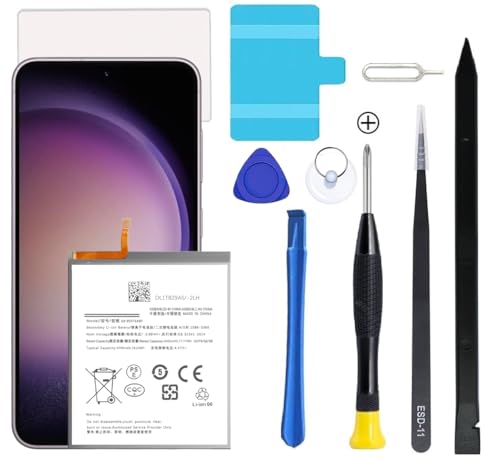AFSONGOO Galaxy S23 Plus Battery,Battery Replacement for Samsung Galaxy S23+ Plus SM-S916B SM-S916N SM-S916U SM-S9160 with Professional Repair Tool Kits
