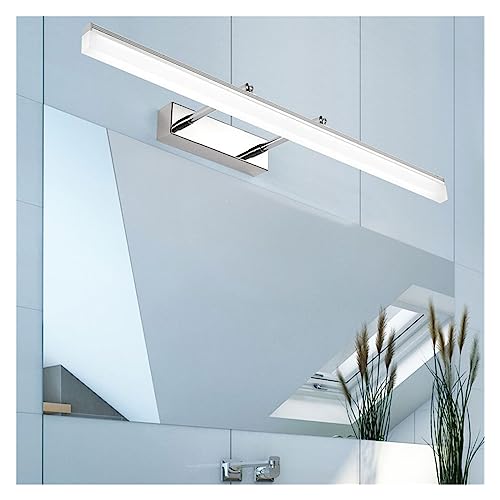 Applique miroir LED rétractable et anti-buée pour une installation facile