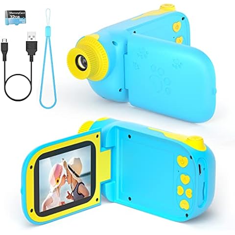 Cámara Digital para Niños con Pantalla HD de 2.4 Pulgadas y Tarjeta TF de 32GB Cover