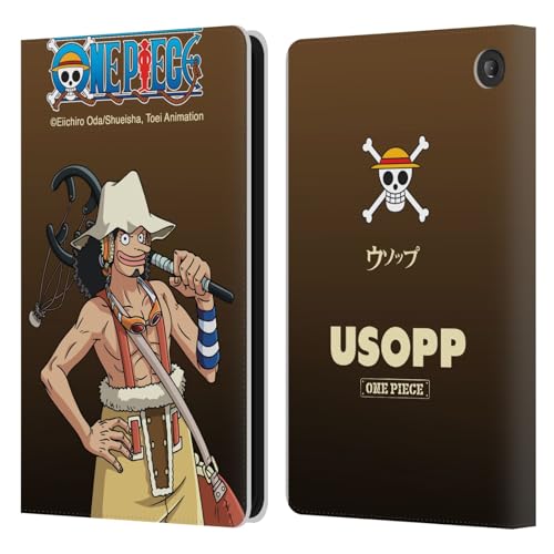 Étui One Piece Usopp pour Amazon Fire 7 2022 Housse Portefeuille