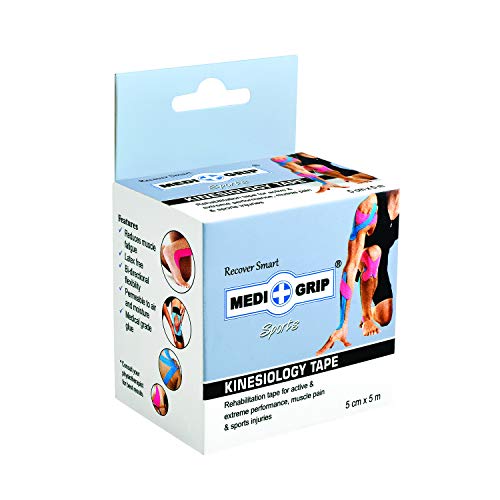 Image of Medigrip Kinesiology Tape (5 cm x 5 m) 1 Roll (Pink)