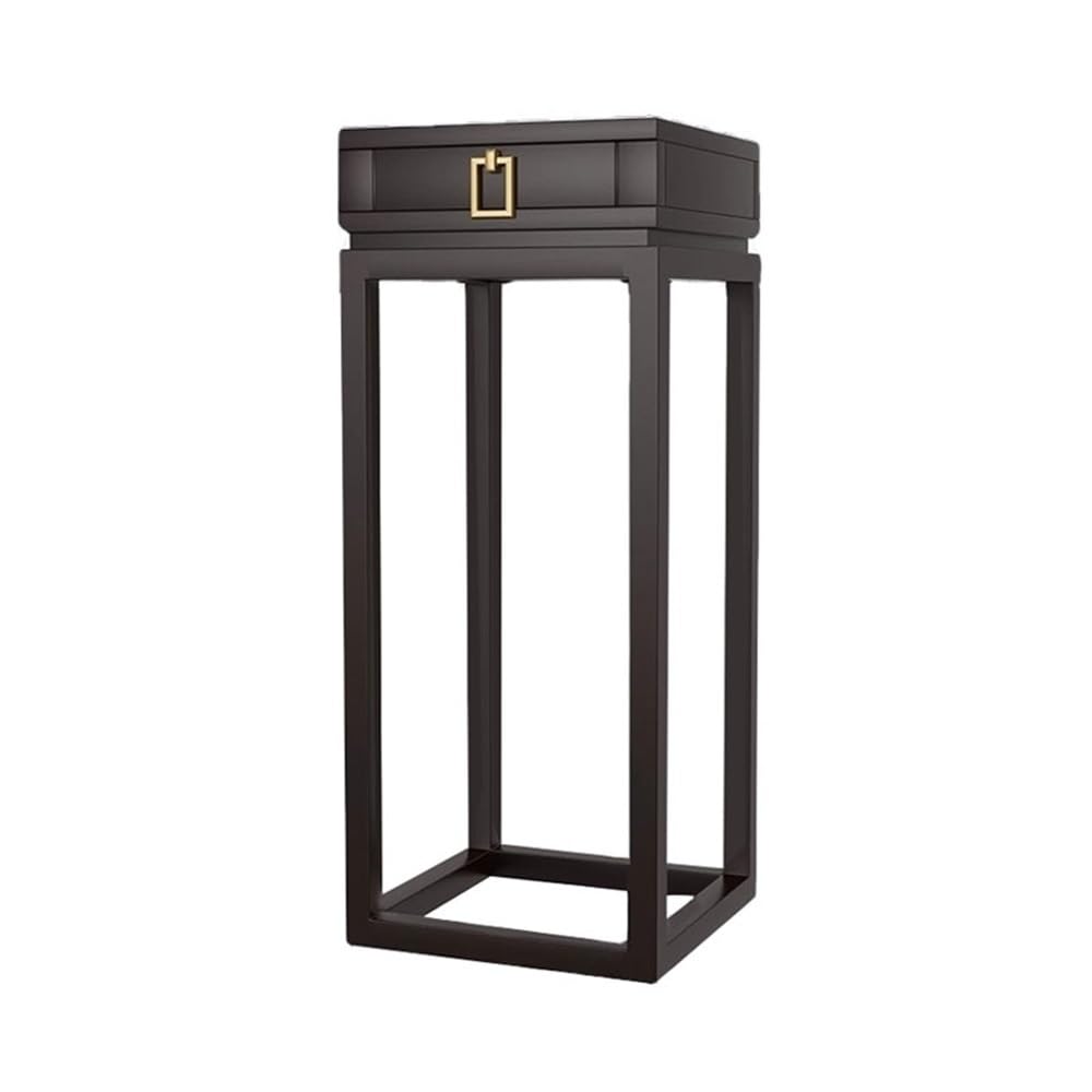 ZENY896V Home Ebony Colour Bonsai Base with Drawer, New Chinese Style Flower Several Fish Tank Shelf Decor