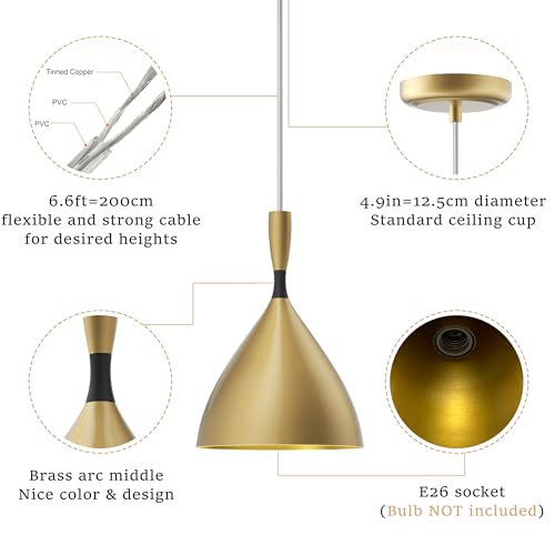 White Small Modern Farmhouse Pendant Light Off White - Image 7