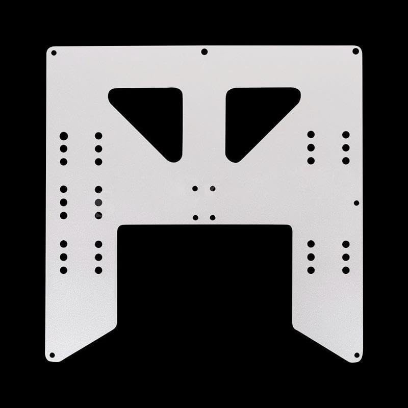 Piatto di Alluminio anodizzato Carrello di 219mm×219mm×3mm Y for Supporto del focolaio A8 for stampanti 3D