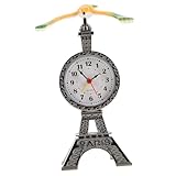 electrohome retro alarm clock radio with motion activated night light and snooze Reloj decorativo: se puede utilizar como pieza decorativa o como despertador funcional, despertador retro