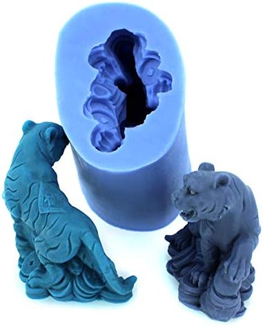 Tiger Silicone Mold for DIY Homemade Soap Candle