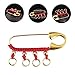 2pcs Brooch Nappy Fix Pin Safety Pin Baby Nappy Pin Multi-function Baby Pin Newborn Nappy Pin Portable Diaper Pin Safe Locking Closures Pin Baby Clothes Pin Baby Supplies
