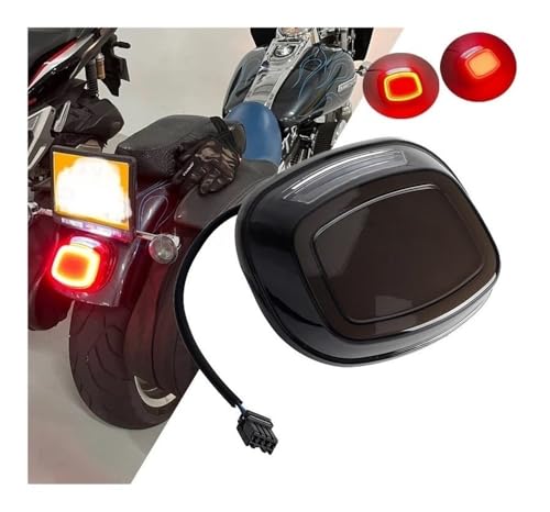 Feu arrière moto LED feu de freinage profil bas Road King FLHR - 4