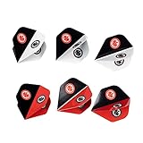 Eintracht Frankfurt Dartpfeil-Flights - 6er Set - Dartflights SGE