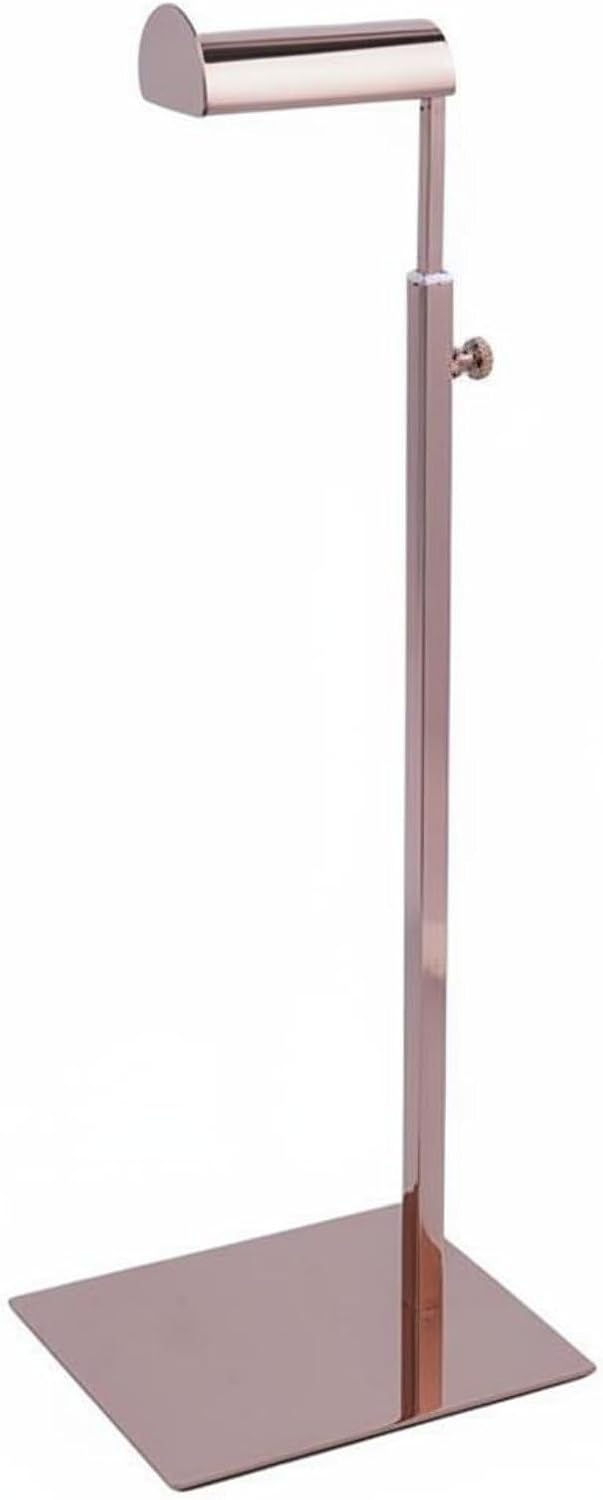 Display Hanger Adjustable Purse Stand Bag Rack Handbag Holder With Stainless Steel And Eva Padding Protection Suitable for Boutique Point Of Sale Counters Exhibition Tables Closet Shelves , A-head Mirror A