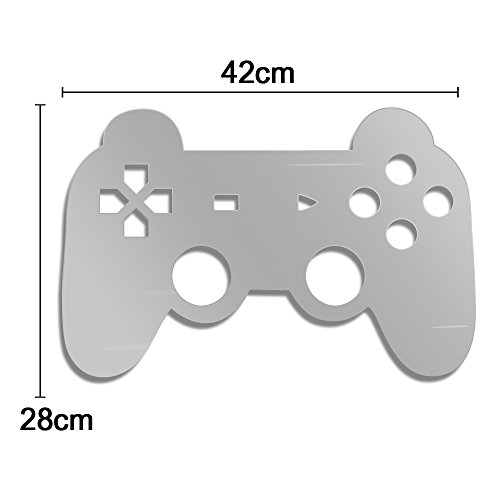 The Geeky Days Gamepad Lighting Sign Retro Video Gamepad Silhouette Wall Art Illuminated Led Multi Color Night Lamp With Remote Controller Kid Room Game Boy Gift #TOP7